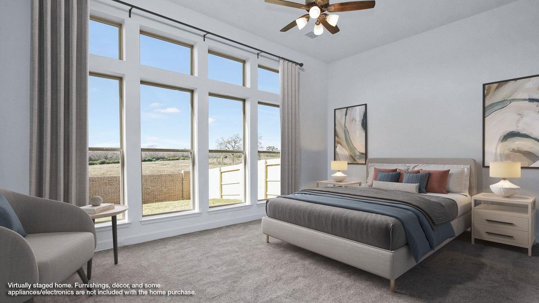 Furnished interior view inside a new home in Briarley, Montgomery (Image 8). Furnished interior view inside a new home in Briarley, Montgomery (Image 8).
