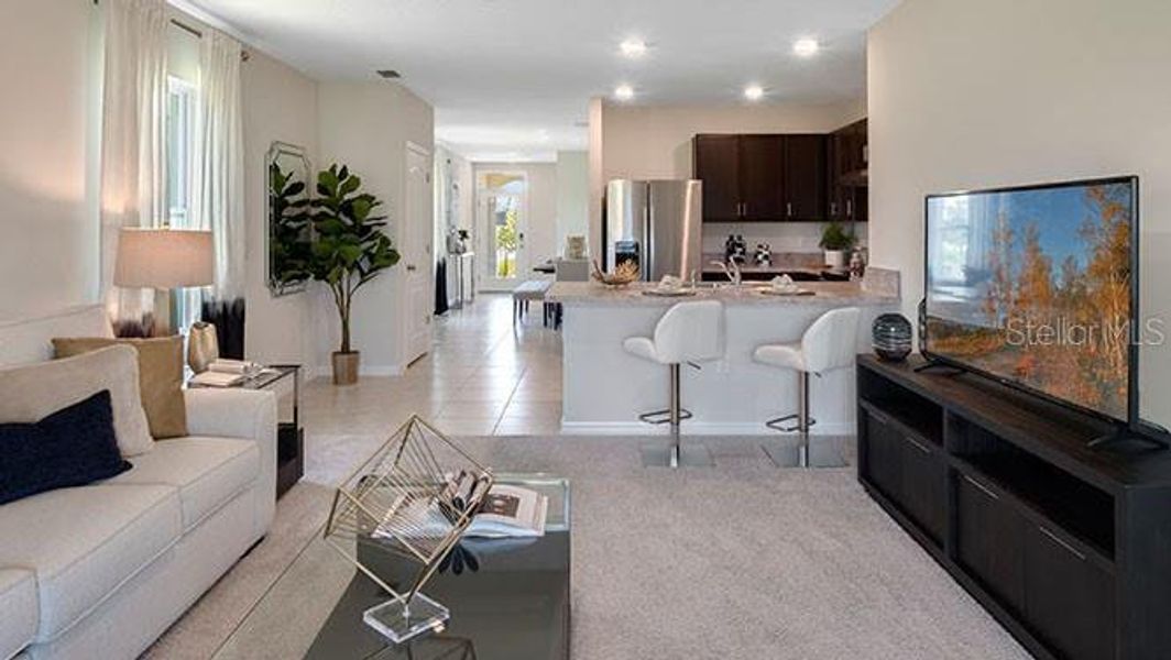 Furnished interior view inside a new home in Millstone, Lakeland (Image 20). Furnished interior view inside a new home in Millstone, Lakeland (Image 20).
