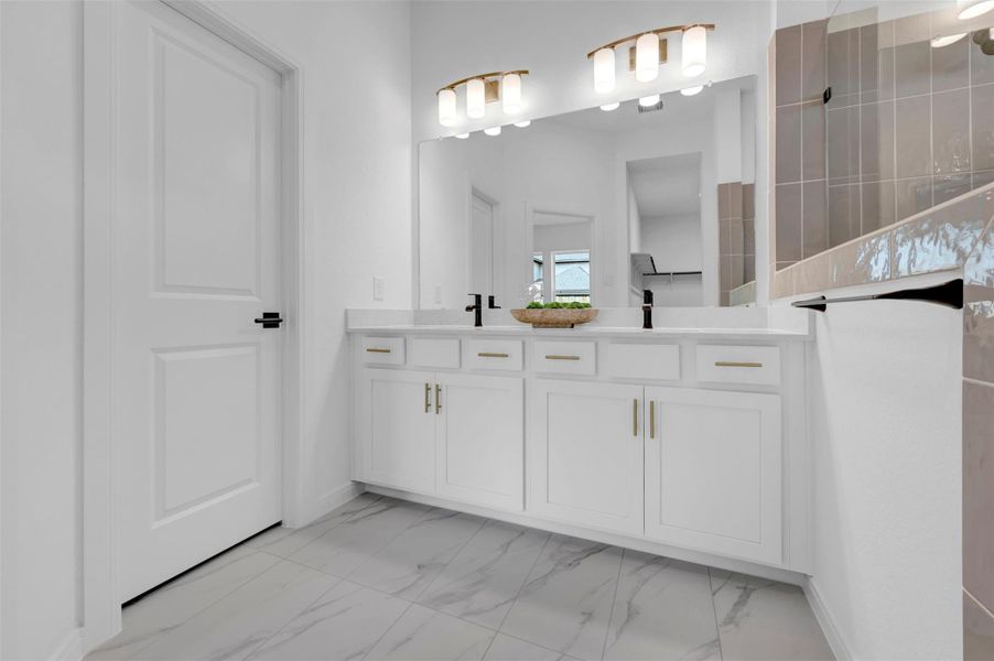 Furnished interior view inside a new home in The Grand Prairie - Retreat Collection, Hockley (Image 15).