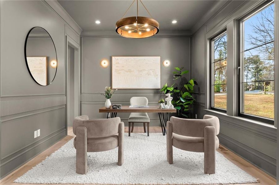 Furnished interior view inside a new home in , Brookhaven (Image 7). Furnished interior view inside a new home in , Brookhaven (Image 7).