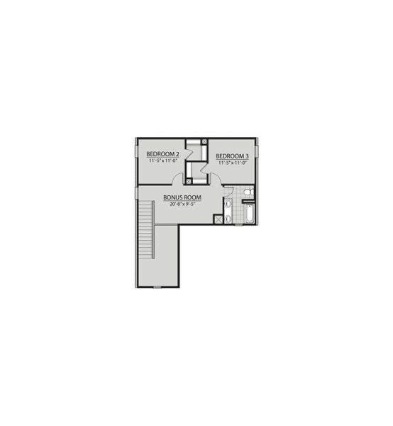 2D floor plan layout for the Arista by DSLD Homes in Two Step Farm, Montgomery, TX (Image 4). 2D floor plan layout for the Arista by DSLD Homes in Two Step Farm, Montgomery, TX (Image 4).