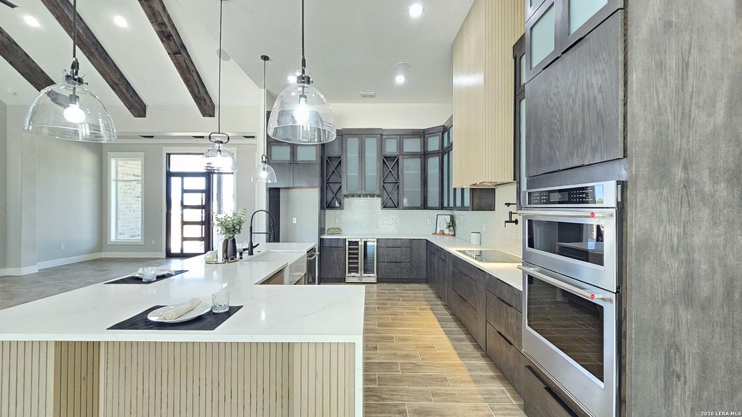 Furnished interior view inside a new home in , Adkins (Image 33).