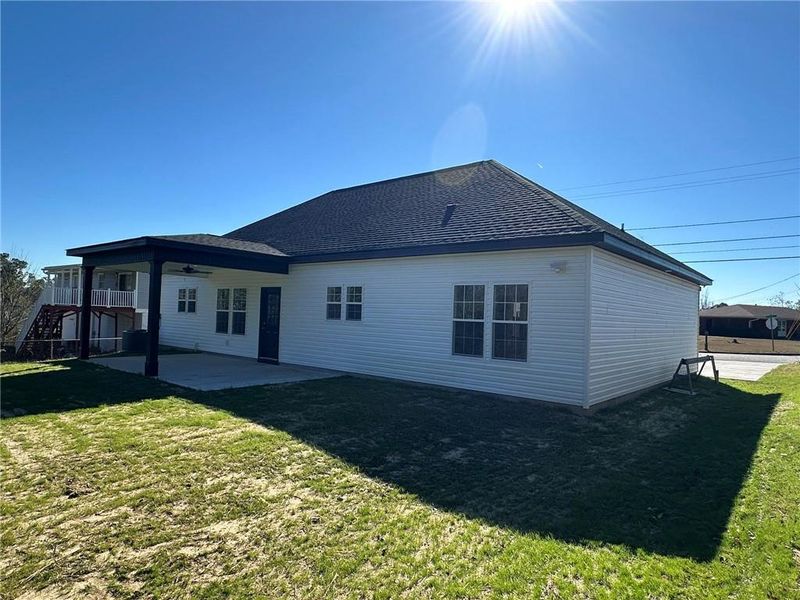 Exterior details and patio area of a home in , Augusta (Image 23).