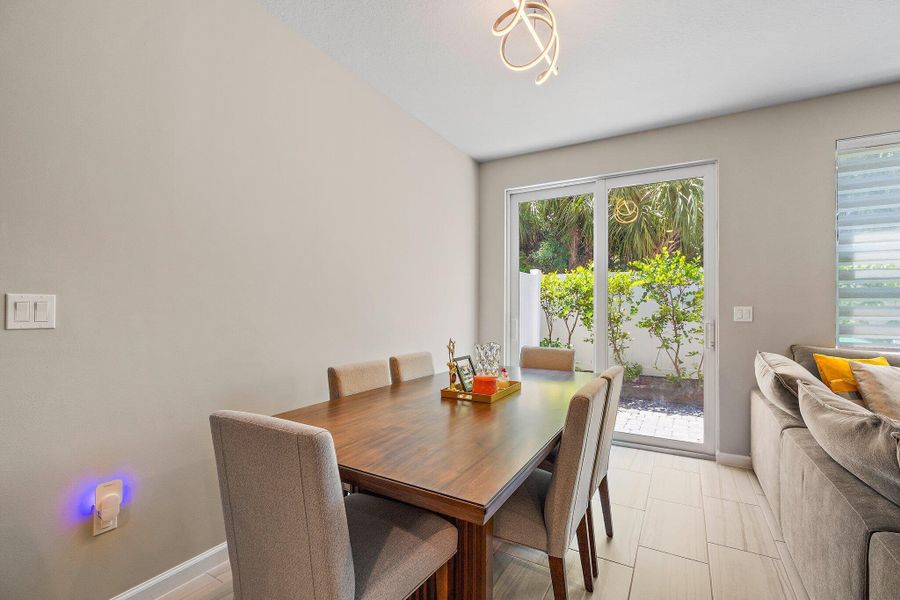 Furnished interior view inside a new home in Enclave at Mangonia Park, West Palm Beach (Image 16).