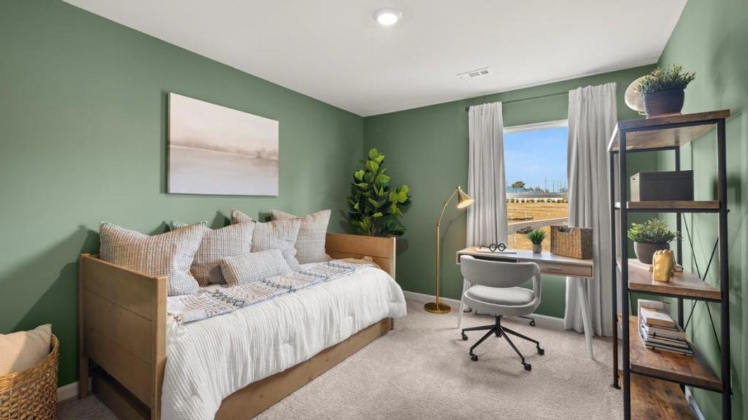 Furnished interior view inside a new home in Hughes Court, Dawsonville (Image 22).