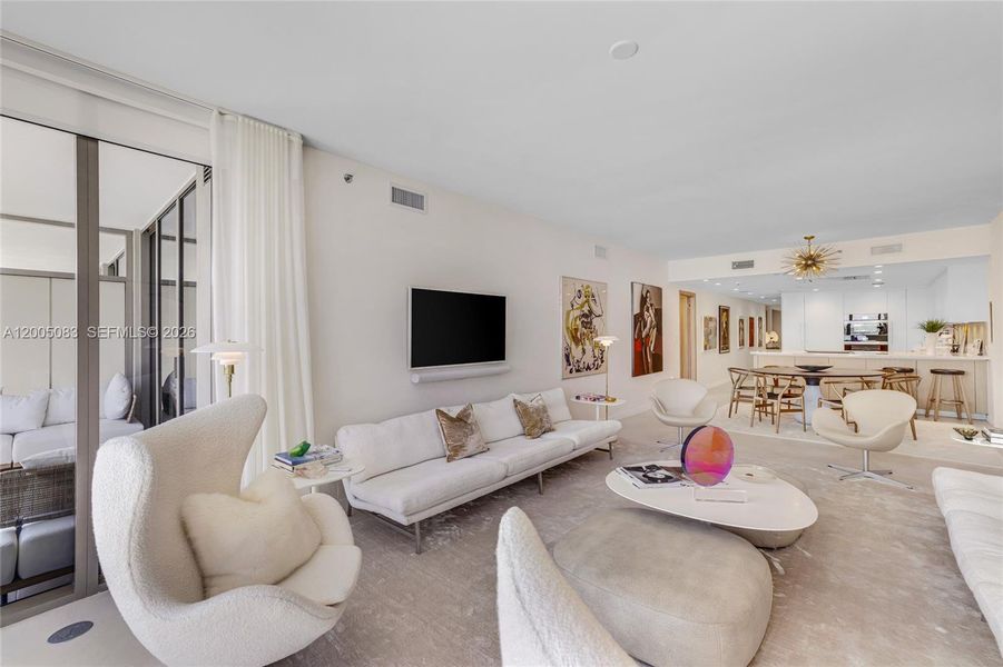 Furnished interior view inside a new home in Onda, Bay Harbor Islands (Image 56).
