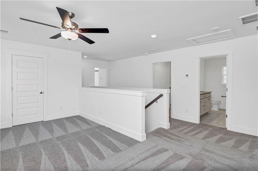 Spacious, unfurnished interior of a new home in Villas at Dawsonville, Dawsonville (Image 20).