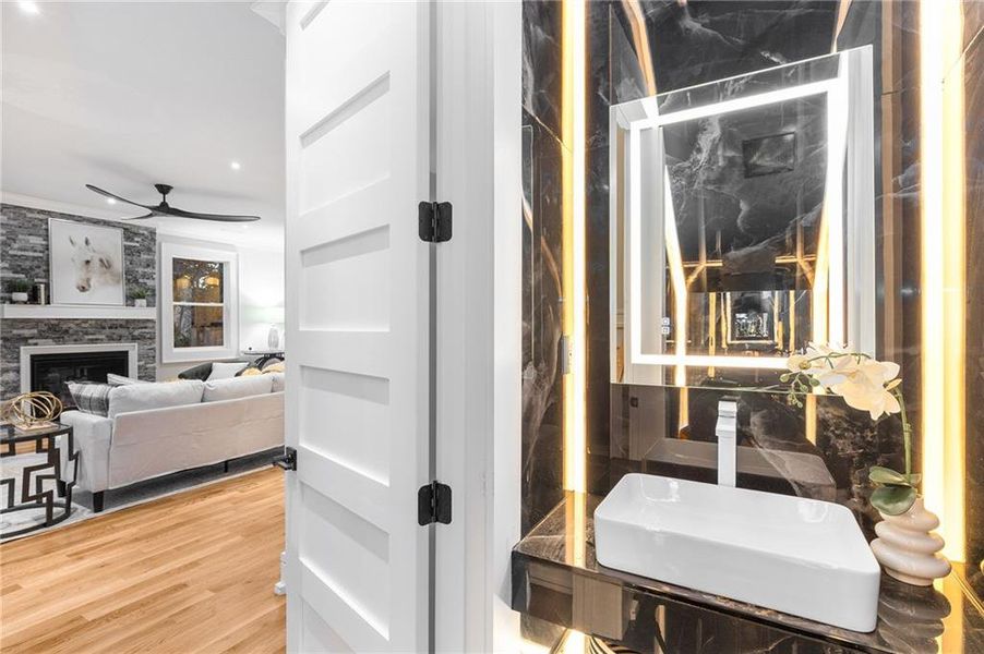 Furnished interior view inside a new home in , Decatur (Image 37).