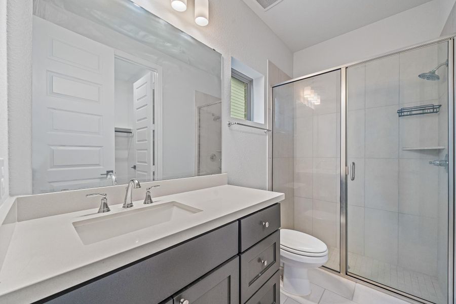 Furnished interior view inside a new home in , Brookshire (Image 7).