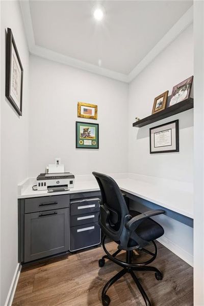 Furnished interior view inside a new home in Parkside at Mason Mill, Decatur (Image 30).