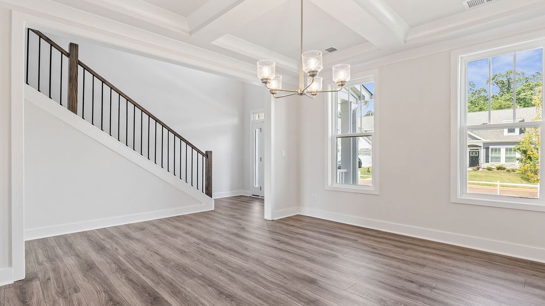 Spacious, unfurnished interior of a new home in Adams Glen, Greenville (Image 14).