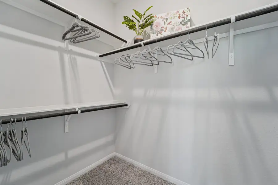 Bluestem Model Home - Matagorda - Primary Closet