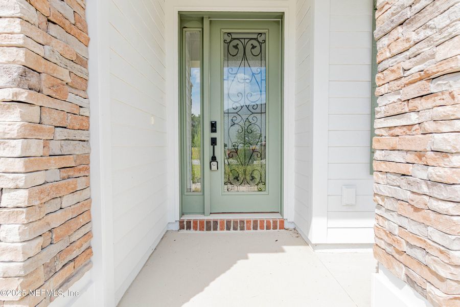 Exterior details and patio area of a home in , St. Augustine (Image 3). Exterior details and patio area of a home in , St. Augustine (Image 3).