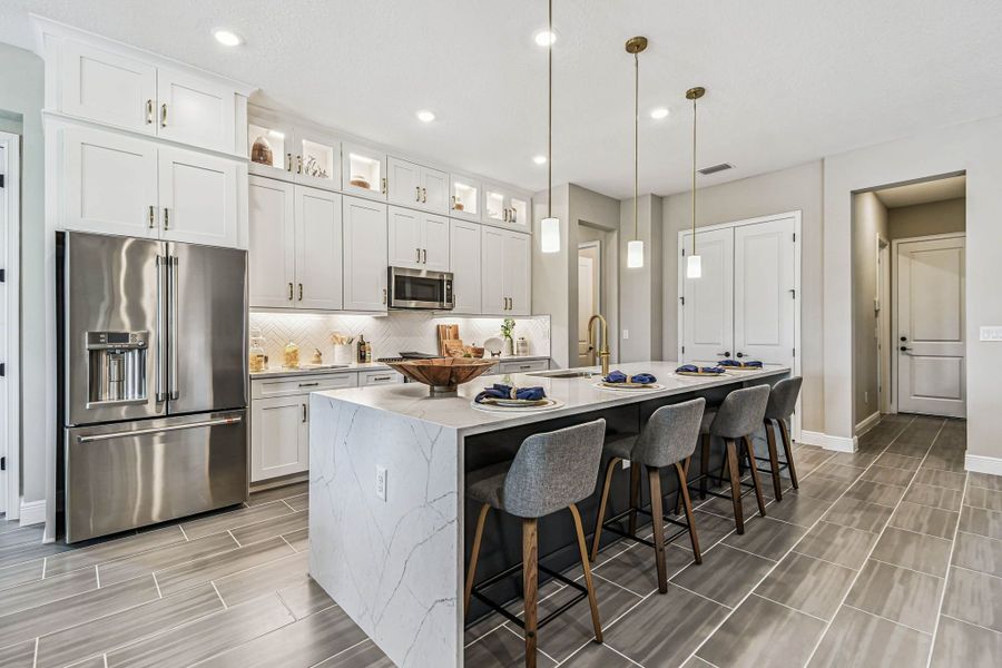 Furnished interior view inside a new home in River Preserve Estates, Parrish (Image 66).