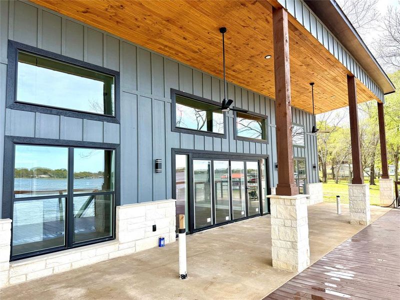 Exterior details and patio area of a home in , Mabank (Image 13).