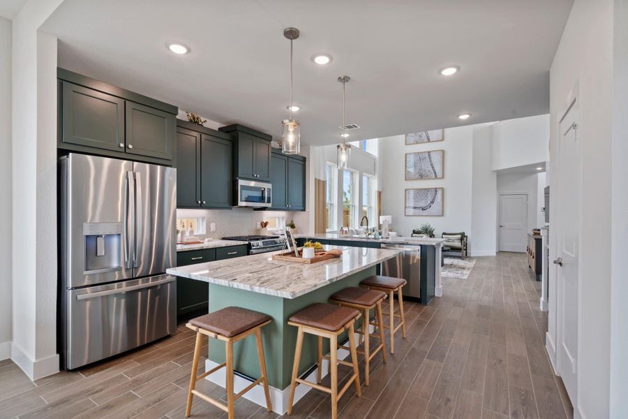 Furnished interior view inside a new home in Jordan Ranch, Fulshear (Image 27).