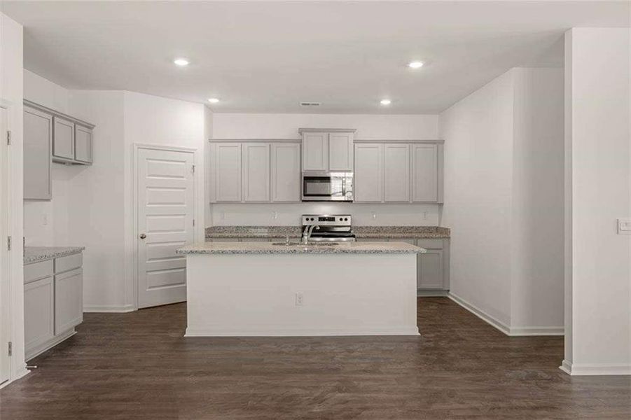 Furnished interior view inside a new home in Shoal Creek, Hampton (Image 6).