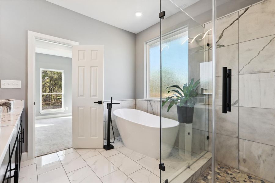 Furnished interior view inside a new home in , Cedar Creek (Image 9).