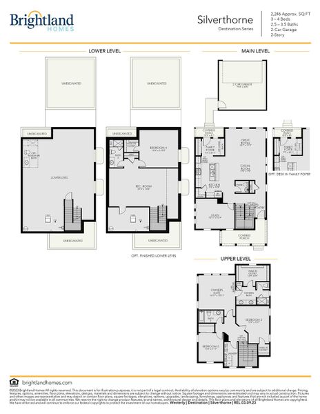 Silverthorne Floor Plan