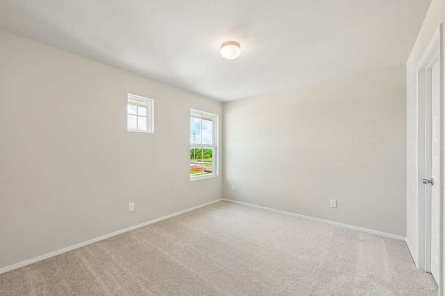 Spacious, unfurnished interior of a new home in Azalea, Pattison (Image 24).