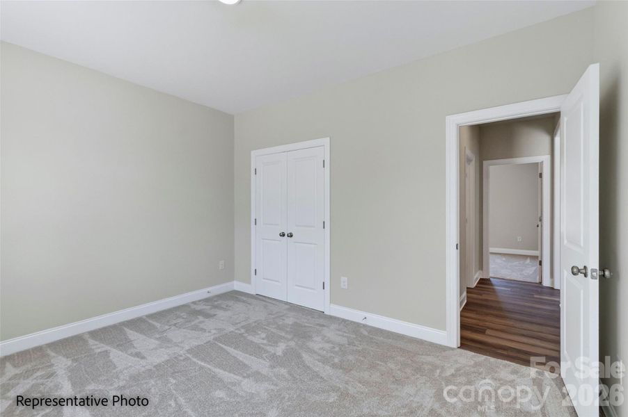 Representative Photo. Secondary Bedroom
