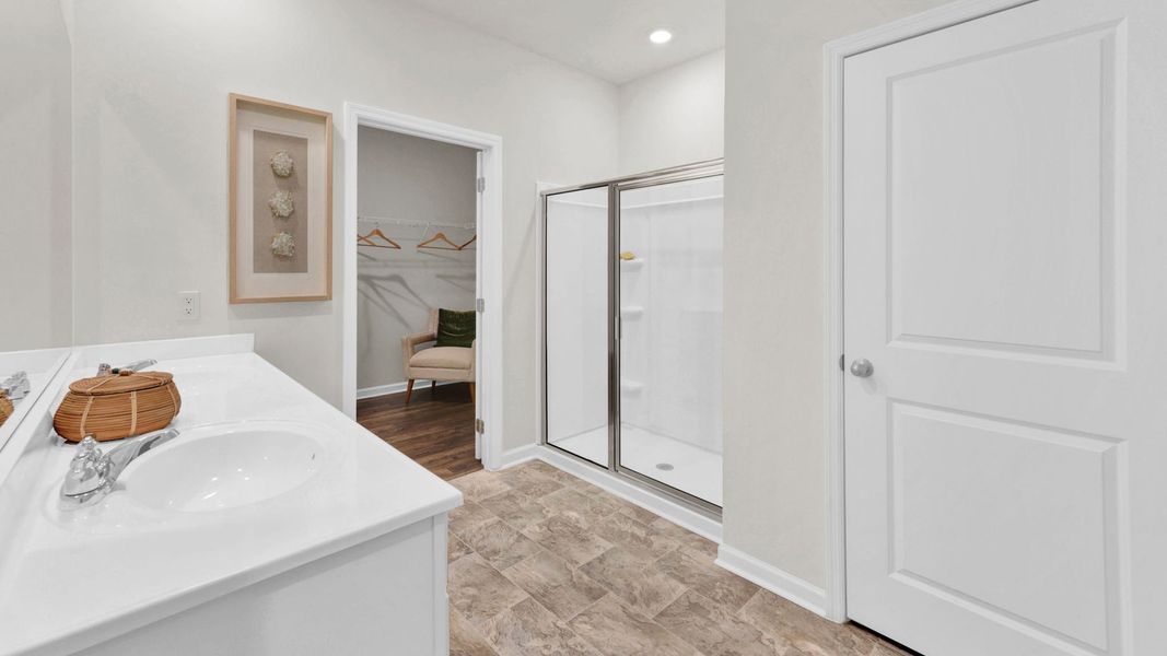 Furnished interior view inside a new home in Johnson Farms, Greeneville (Image 24).