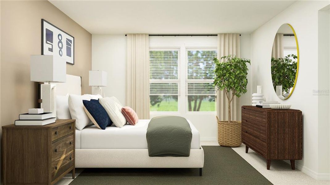 Furnished interior view inside a new home in , Haines City (Image 12).