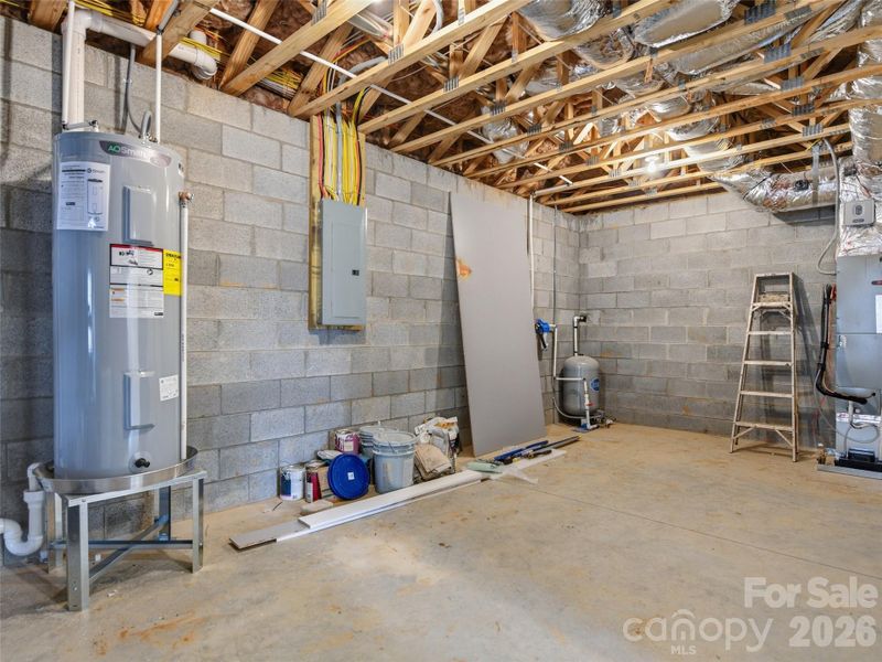 In-progress construction of a new home in , Clyde, NC (Image 30).