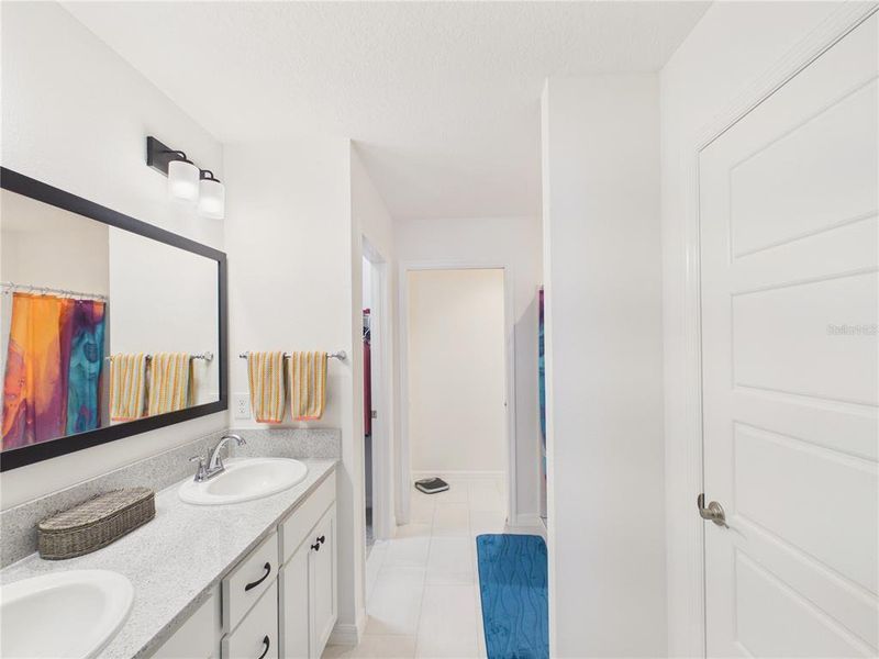 Furnished interior view inside a new home in , The Villages (Image 17).