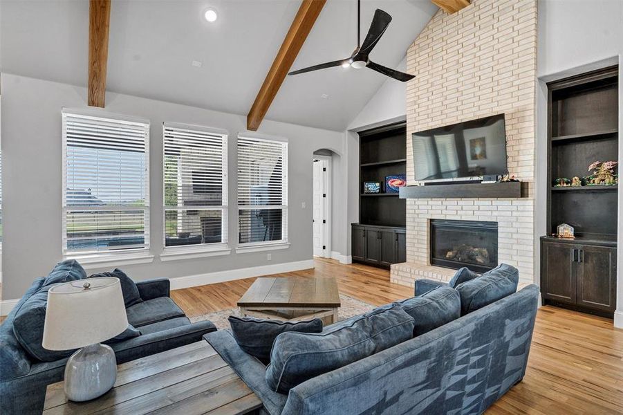 Furnished interior view inside a new home in , Godley (Image 8).