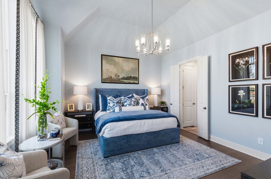 Representative Primary Bedroom - some options shown