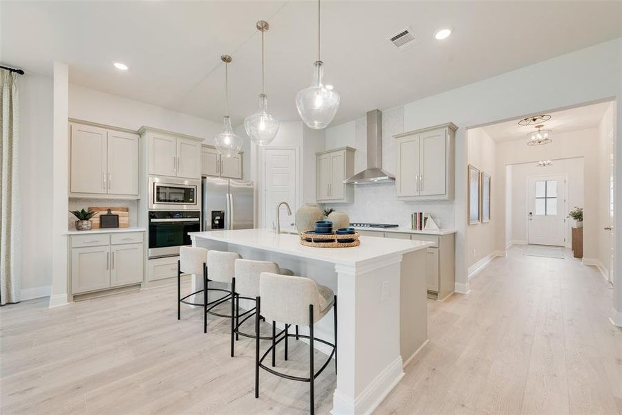 Furnished interior view inside a new home in Bayside, Rowlett (Image 10).