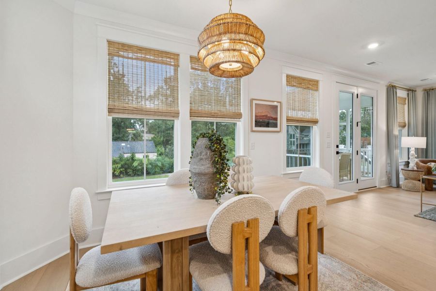 Furnished interior view inside a new home in Miller's Crossing, Johns Island (Image 12).