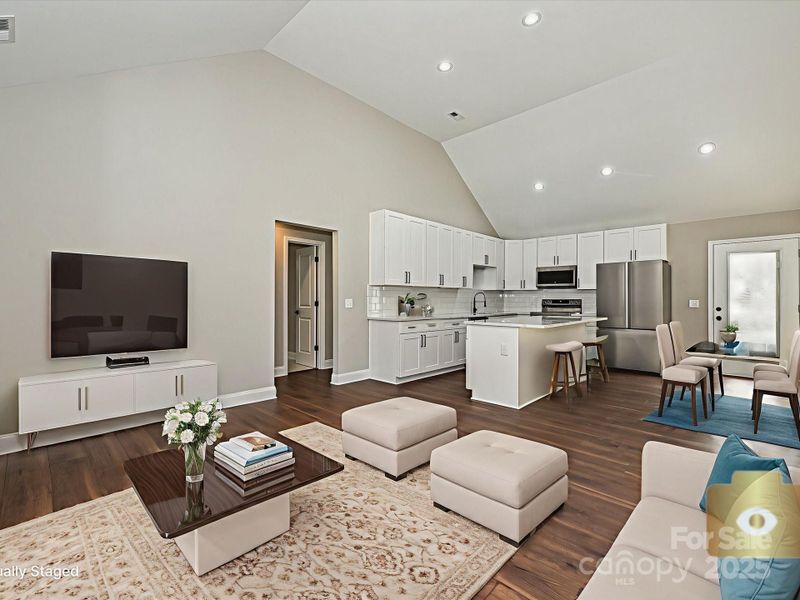 Furnished interior view inside a new home in , Rock Hill (Image 10). Furnished interior view inside a new home in , Rock Hill (Image 10).