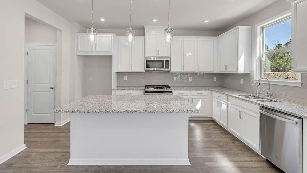 Furnished interior view inside a new home in Bennett Farm, Loganville (Image 5).