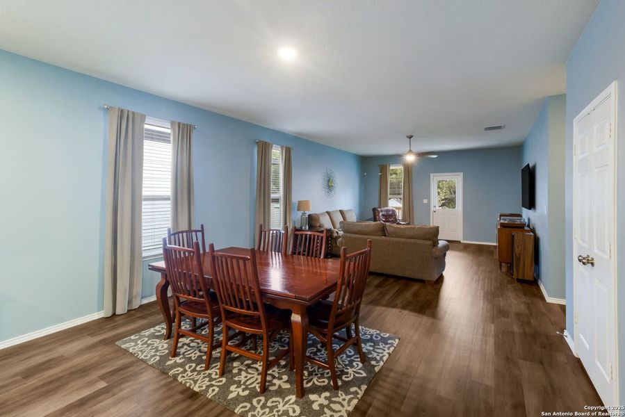 Furnished interior view inside a new home in Davis Ranch, San Antonio (Image 4).