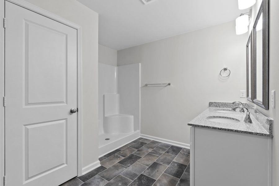 Representative furnished interior of a home built from the Larch Single-Family B by McGuinn Homes in Willow Lake, Blythewood (Image 8).