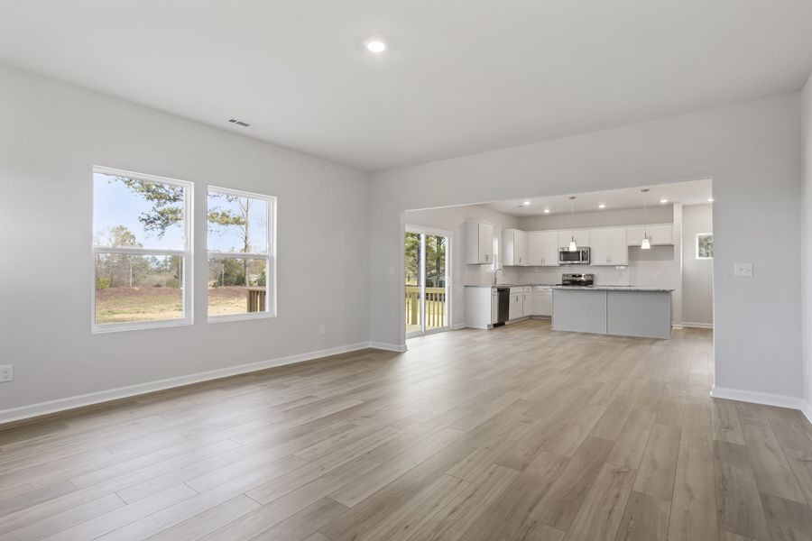 Spacious, unfurnished interior of a new home in Cambridge Reserve, Angier (Image 19). Spacious, unfurnished interior of a new home in Cambridge Reserve, Angier (Image 19).