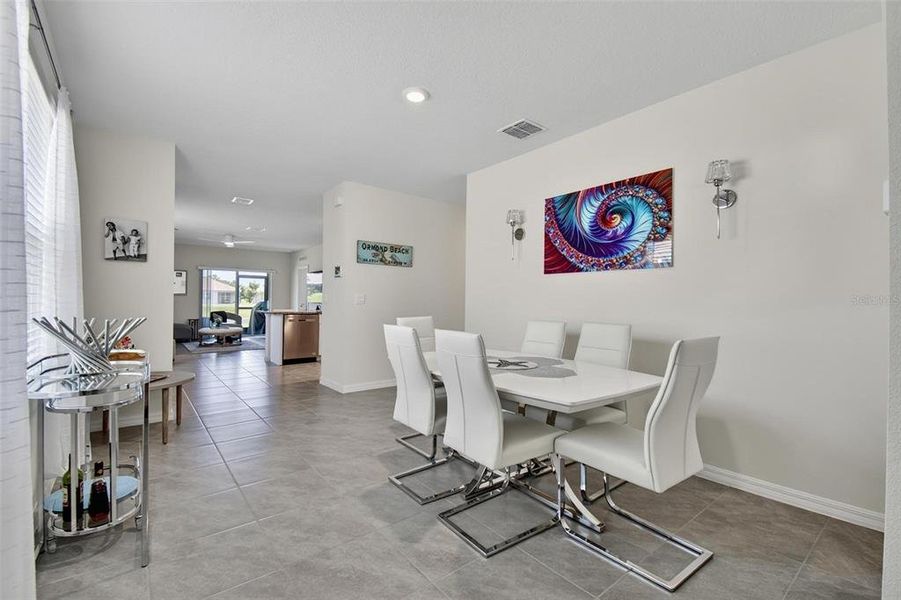 Furnished interior view inside a new home in , Ormond Beach (Image 7). Furnished interior view inside a new home in , Ormond Beach (Image 7).