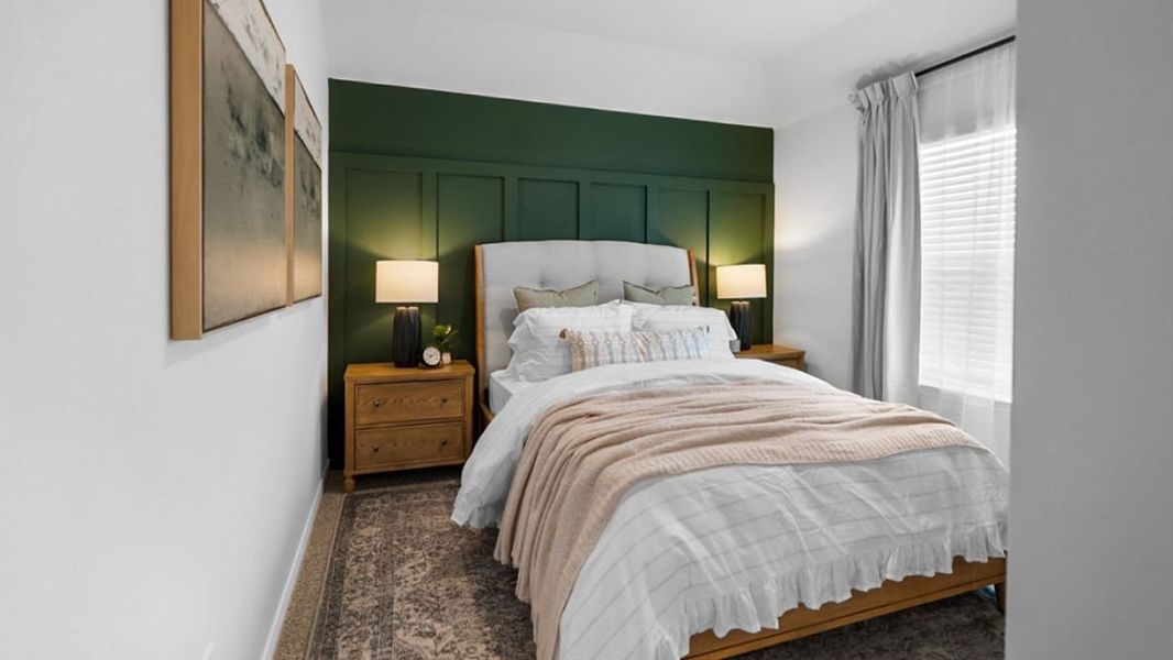 Furnished interior view inside a new home in The Preserve at Forum, Grand Prairie (Image 25).