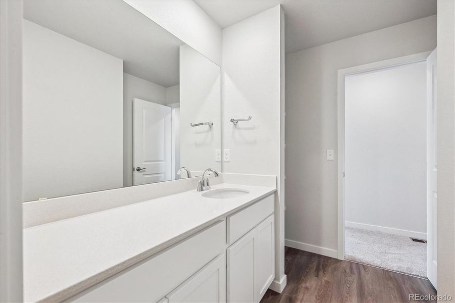 Furnished interior view inside a new home in Legato, Commerce City (Image 5).