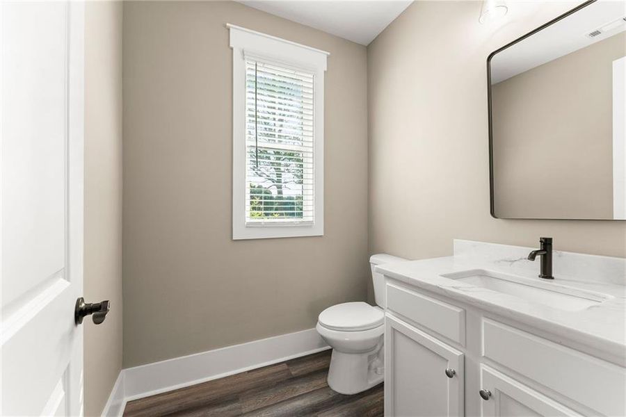 Furnished interior view inside a new home in , Cumming (Image 7).