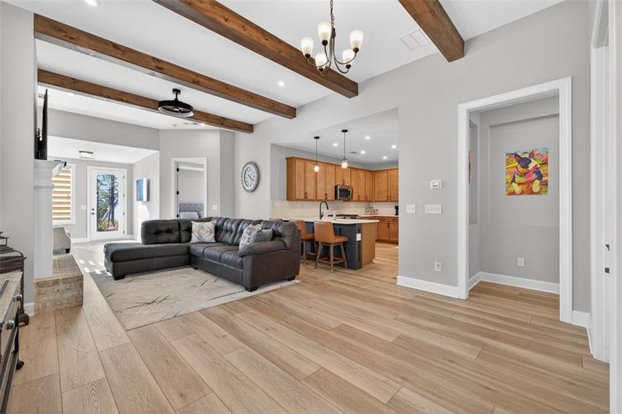 Furnished interior view inside a new home in , Hoschton (Image 7). Furnished interior view inside a new home in , Hoschton (Image 7).