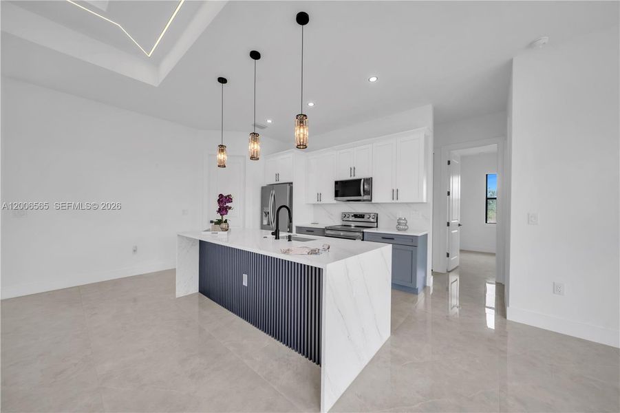 Furnished interior view inside a new home in , Lehigh Acres (Image 11).