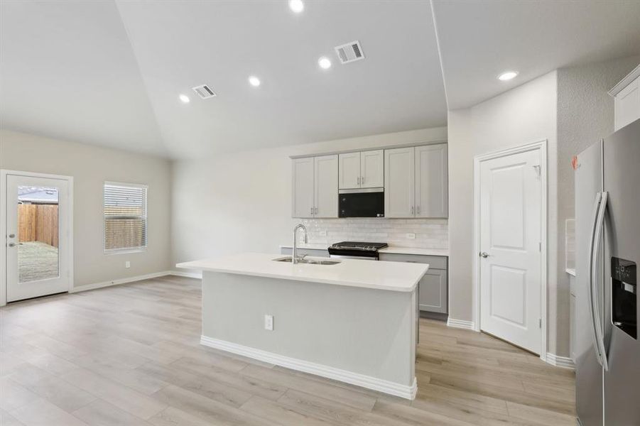 Photo is not of the actual home, but is an inspirational photo of builder’s model home and may depict options, furnishings, and/or decorator features that are not included.