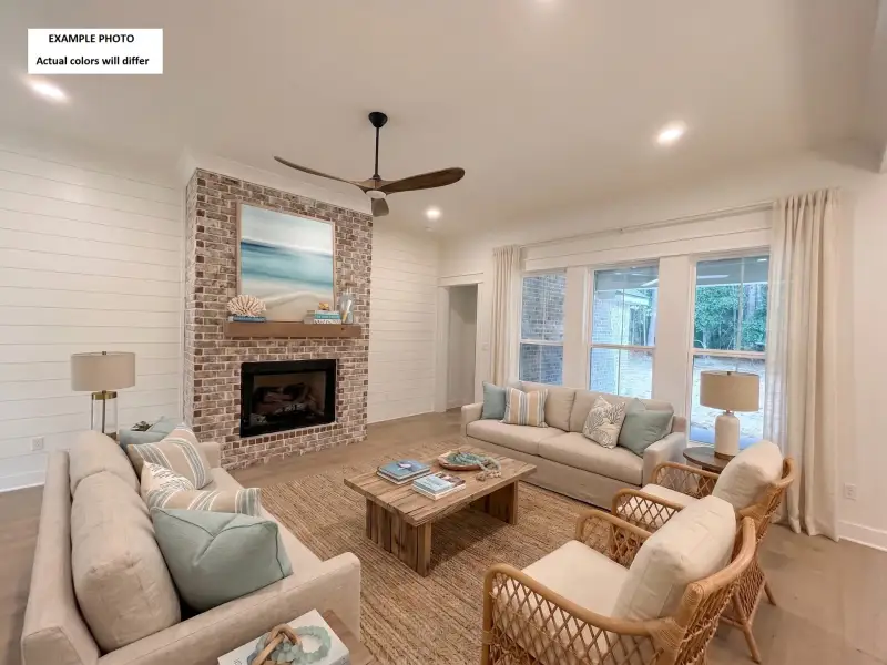 Furnished interior view inside a new home in Steamboat Landing at Hammock Bay, Freeport (Image 7).