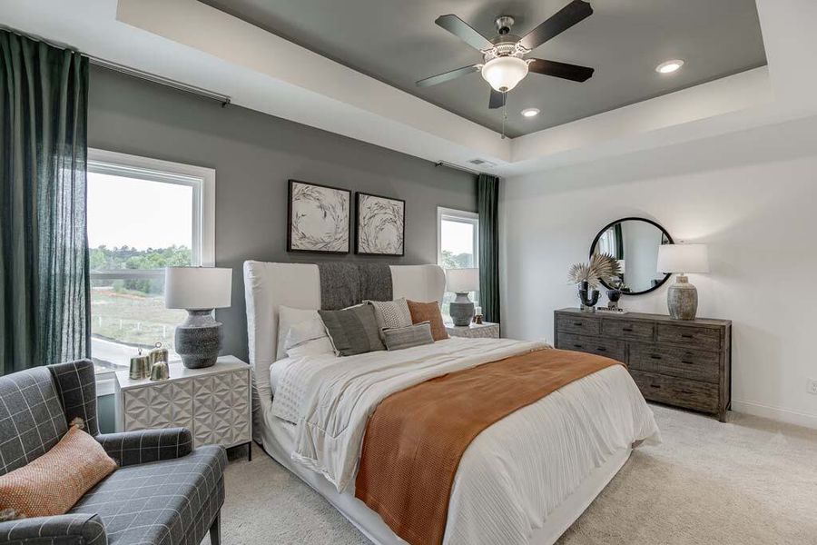 Representative furnished interior of a home built from the Archer by Ashton Woods in Reverie on Cumberland, Atlanta (Image 40).