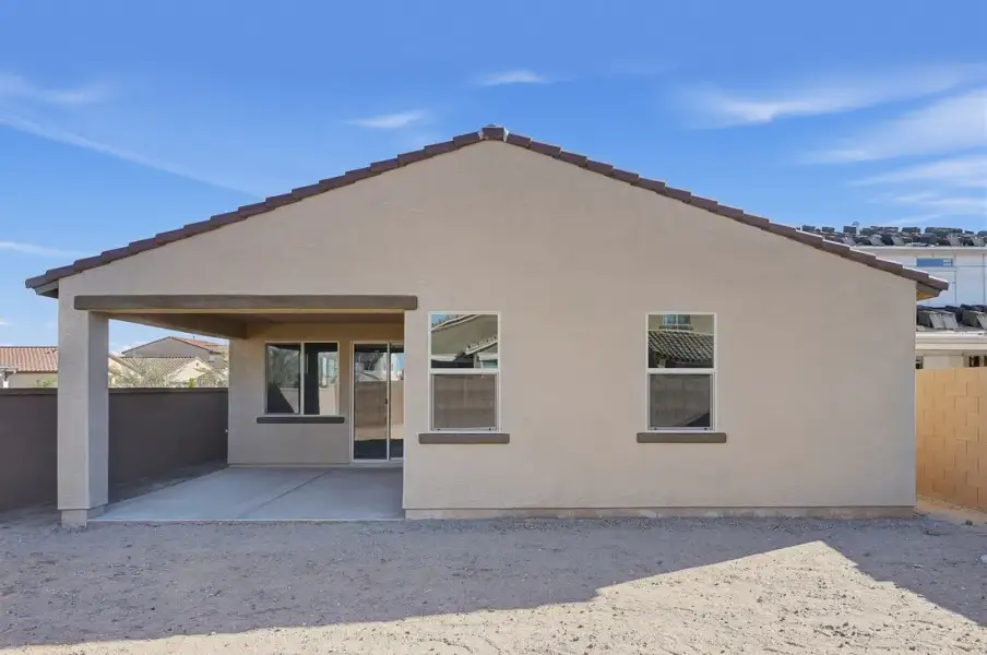 Exterior details and patio area of a home in Allen Ranches, Litchfield Park (Image 4).