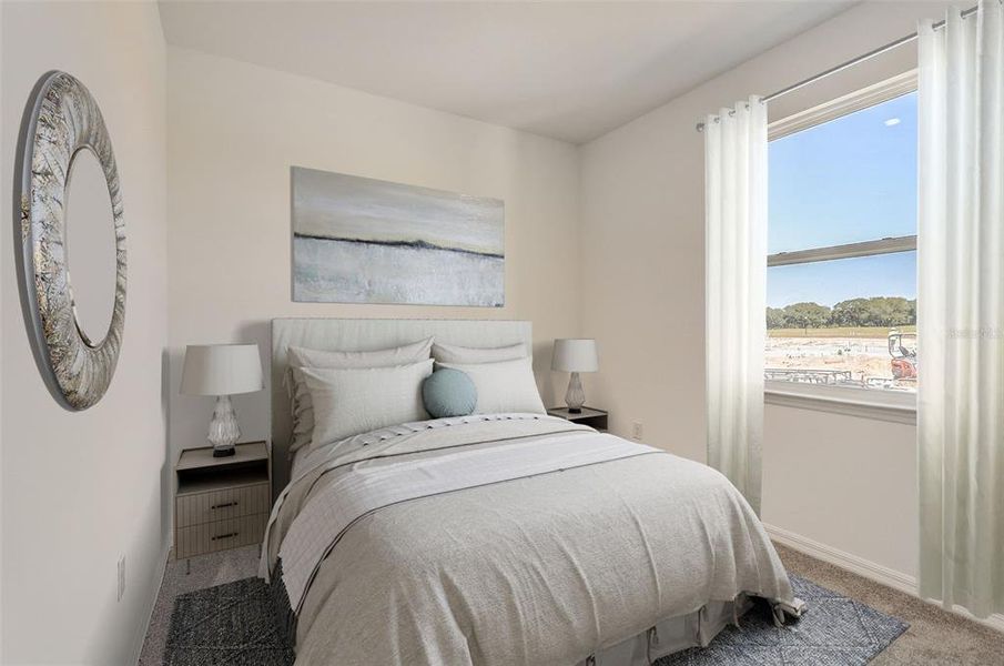 Furnished interior view inside a new home in Sunset Lakes Estates, Mascotte (Image 5).