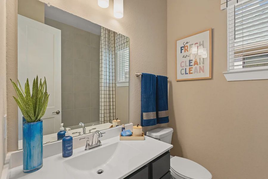 Representative furnished interior of a home built from the Marion by Chesmar Homes in Bridgeland 45's, Cypress (Image 6). Representative furnished interior of a home built from the Marion by Chesmar Homes in Bridgeland 45's, Cypress (Image 6).